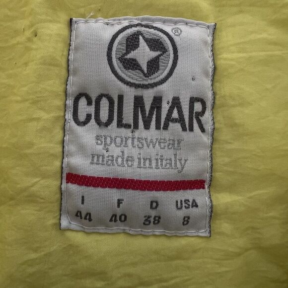 Vintage Colmar Vest Adult Large 8 US Black Yellow Ski Southwestern Dream Catcher - Picture 3 of 11